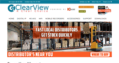 Desktop Screenshot of clearviewcctv.com